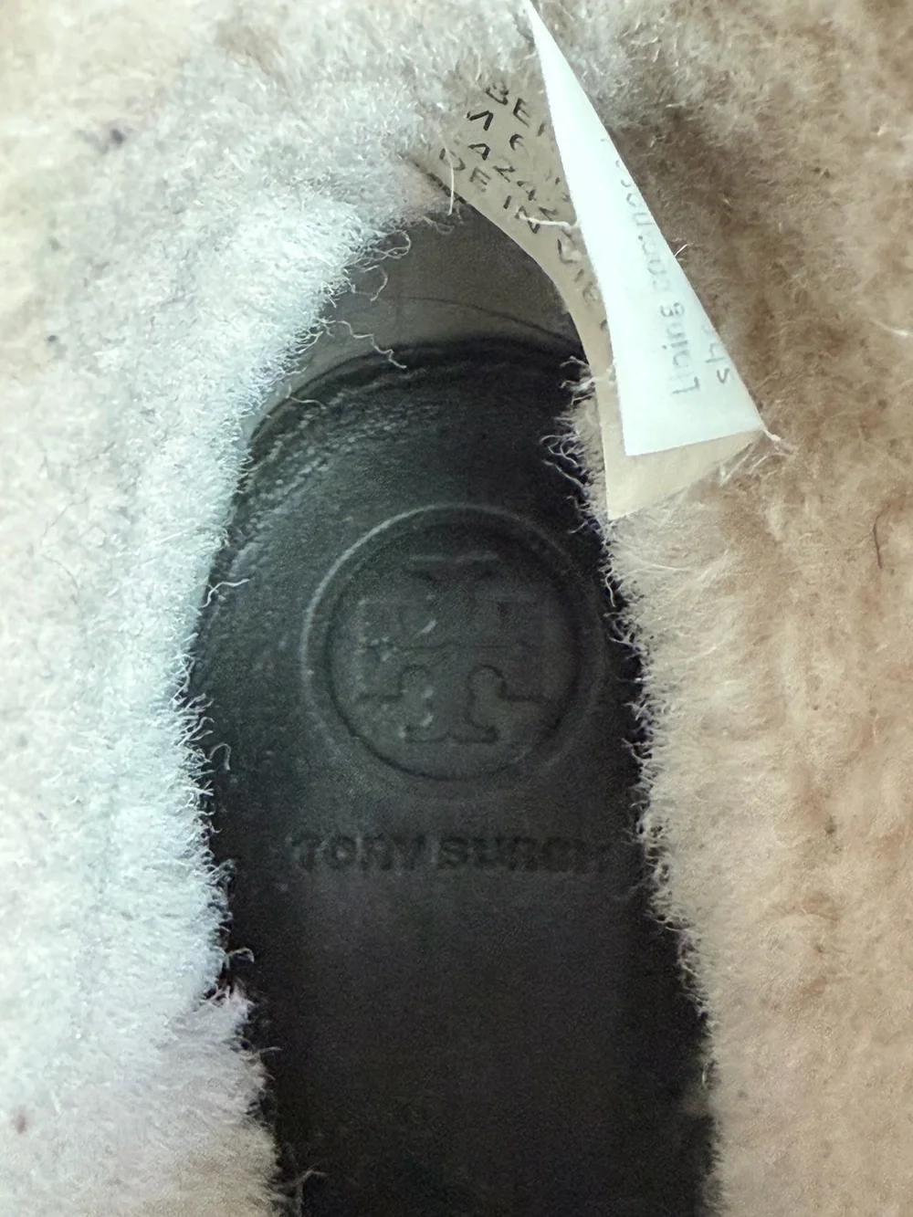 Tory Burch Cooper Shearling Lug Sole Boots in Forest Green Suede Size 8.5